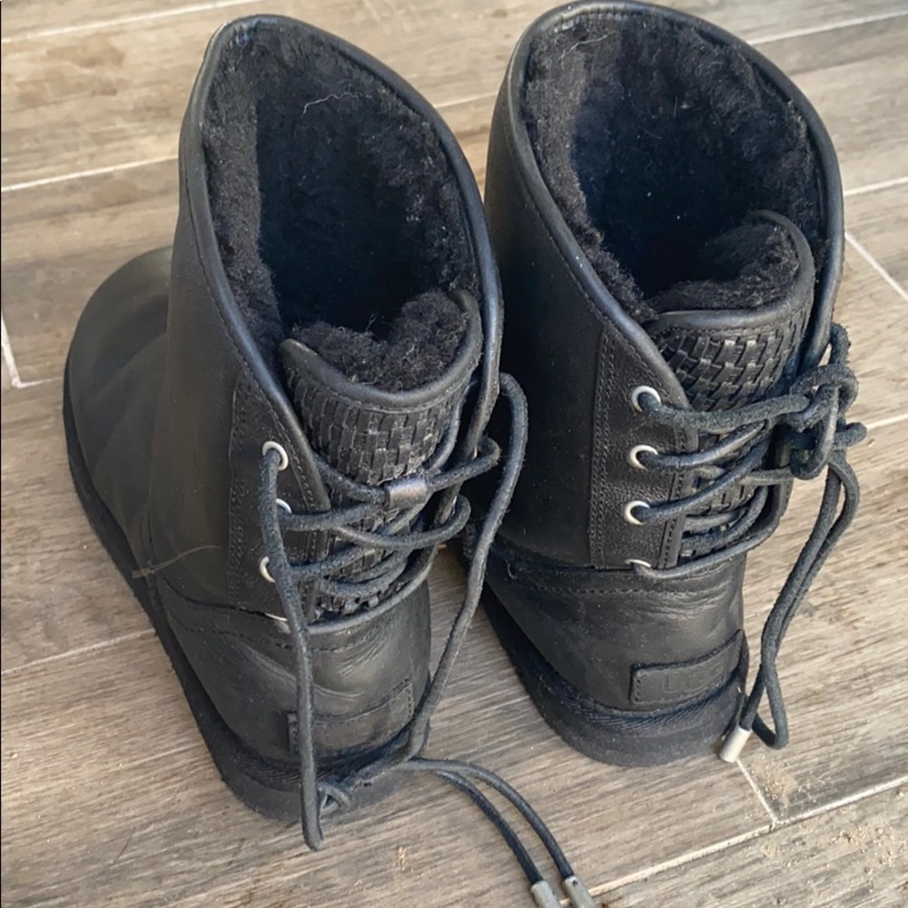 Ugh Boots with Lace Back